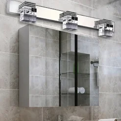 Vanity Light LED Mirror Front Lamp Waterproof IP20 LED Bathroom Lights Over Mirror Wall Lighting Fixtures for Bathroom Bedroom Living Room Cabinet 110-240V