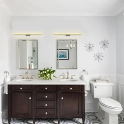 Vanity Light LED Mirror Front Lamp Waterproof IP20 LED Bathroom Lights Over Mirror Wall Lighting Fixtures for Bathroom Bedroom Living Room Cabinet 110-240V