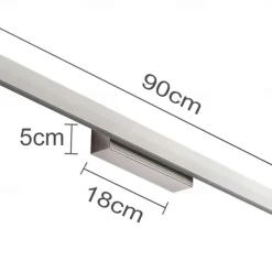 Vanity Light LED Mirror Front Lamp Waterproof IP20 LED Bathroom Lights Over Mirror Wall Lighting Fixtures for Bathroom Bedroom Living Room Cabinet 110-240V