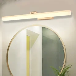 Vanity Light LED Mirror Front Lamp Waterproof IP20 LED Bathroom Lights Over Mirror Wall Lighting Fixtures for Bathroom Bedroom Living Room Cabinet 110-240V