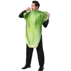 Vegetable Tomato Potato Halloween Cosplay Costume Funny Costumes Carnival Costume Cosplay Adults' Men's Women's Carnival Masquerade Mardi Gras Performance Party Halloween Easy Halloween Costumes