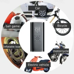 Vehicle-mounted Inflator Pump Automobile Car Small Portable Tire Multifunctional Inflator Electric Inflator Automobile