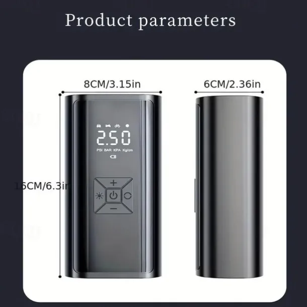 Vehicle-mounted Inflator Pump Automobile Car Small Portable Tire Multifunctional Inflator Electric Inflator Automobile