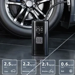 Vehicle-mounted Inflator Pump Automobile Car Small Portable Tire Multifunctional Inflator Electric Inflator Automobile