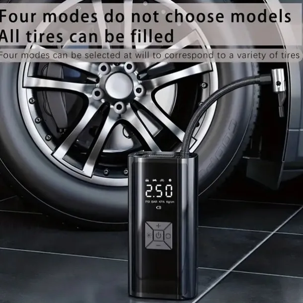 Vehicle-mounted Inflator Pump Automobile Car Small Portable Tire Multifunctional Inflator Electric Inflator Automobile