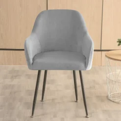 Velvet Stretch Wingback Chair Cover Burgundy Slipcover Wing Chair Cover,Reusable Protector Cover for Dining Room Home DecorWashable