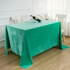 Velvet Tablecloth Farmhouse Black Table Cloth Spring Tablecloth Round Outdoor Cloth Table Cover Oval Rectangle For Picnic,Wedding,Dining,Easter,Kitchen