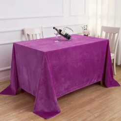 Velvet Tablecloth Farmhouse Black Table Cloth Spring Tablecloth Round Outdoor Cloth Table Cover Oval Rectangle For Picnic,Wedding,Dining,Easter,Kitchen