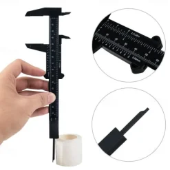Vernier Caliper Plastic Calipers Gauge Measuring Tools 150mm Vernier Caliper Aperture Depth Diameter Measure Tool