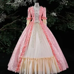 Victorian Dress for Women Rococo Ball Gown Princess Maria Antonietta Rococo Victorian Renaissance Vacation Dress