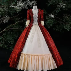Victorian Dress for Women Rococo Ball Gown Princess Maria Antonietta Rococo Victorian Renaissance Vacation Dress