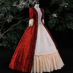 Victorian Dress for Women Rococo Ball Gown Princess Maria Antonietta Rococo Victorian Renaissance Vacation Dress