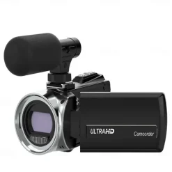 Video Camera Camcorder HD 4K 48MP Video Recorder Camera Vlogging Camera DV Camcorders Video Camera Digital Zoom