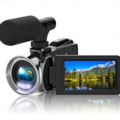 Video Camera Camcorder HD 4K 48MP Video Recorder Camera Vlogging Camera DV Camcorders Video Camera Digital Zoom