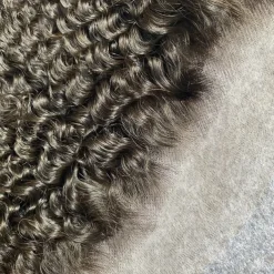 Vietnamese Hair 13*6 Closure Curly / Loose Wave Free Part Swiss Lace Remy Human Hair Women's with Baby Hair / Classic / Natural Hairline Daily Wear