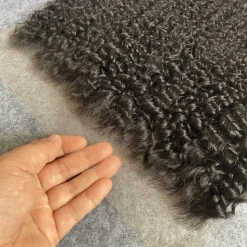 Vietnamese Hair 13*6 Closure Curly / Loose Wave Free Part Swiss Lace Remy Human Hair Women's with Baby Hair / Classic / Natural Hairline Daily Wear