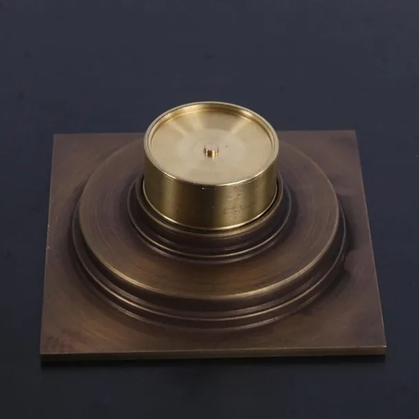 Vintage Concealed Shower Faucet Combo Set 8" Shower Head, Shower System Mixer Rough In Valve Rainfall High Pressure Head with Drain, Wall Monted Tub and Shower Trim Kit Bathroom Bath