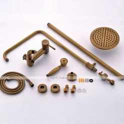 Vintage Shower Faucet Set 8