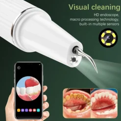 Visual Ultrasonic Dental Scaler Teeth Whitening Cleaner Dental Stone Calculus Plaque Stains Removal Tartar Scraper Oral Hygiene