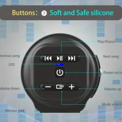 20W Bluetooth Speaker Compatible Home Surround SoundBar Enjoy Theater-Quality Audio for Your TV or PC