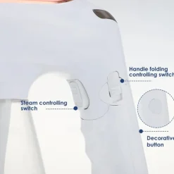 1600W Garment Steamer Steam Iron Handheld Portable Home Travelling For Clothes Ironing Wet Dry Ironing Machine 110v/220v