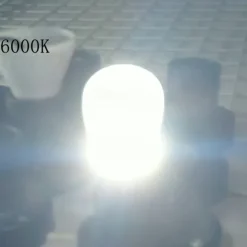 2W LED Globe Bulbs 150lm B15 T22 6LED Beads SMD 2835 Warm White Whit e AC110V/220V