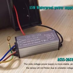 15W Outdoor Weatherproof Wall Light 10.9in Large Size Modern LED Wall Lamp Black Gold / White Gold Cast Aluminum Wall Wash Light for Porch Garden Corridor Balcony Landscape AC85-265V