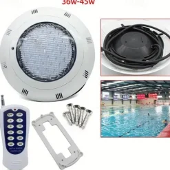 36W RGB LED Swimming Pool Light - Wireless Remote, Dazzling Underwater Ambiance, Premium Waterproof Seal, Full Spectrum Color Show