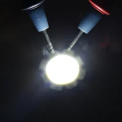 9W Round COB Led Chip Smart IC AC 220V for DIY Ceiling Light Downlight Spotlight Warm/Cold White (6 Pcs)