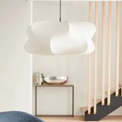 Wabi Sabi Ceiling Lamp Silk Hanging Lamp Ceiling Light for Living Pendant Lights Home Decorations Lustre Room 85-265V