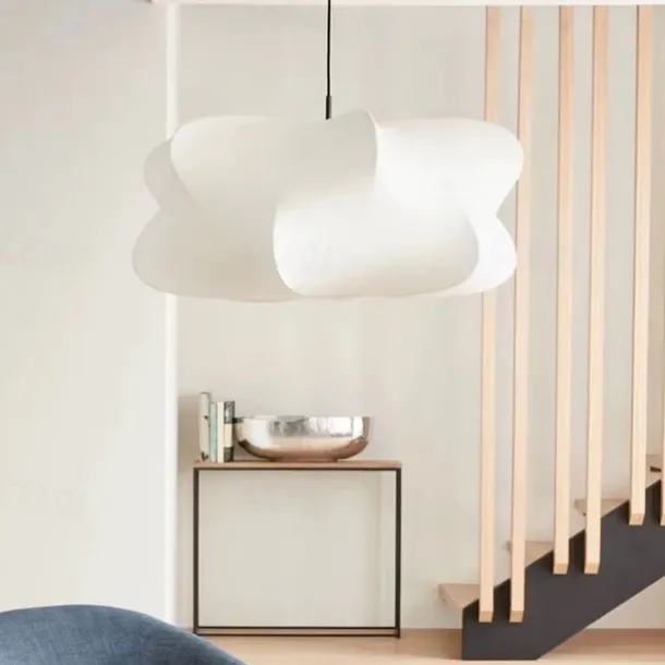 Wabi Sabi Ceiling Lamp Silk Hanging Lamp Ceiling Light for Living Pendant Lights Home Decorations Lustre Room 85-265V