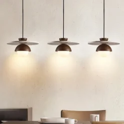 Wabi-Sabi Marble Pendant Lamp G9 Light Source Single Head Ceiling Lamp for Restaurant Bar Kitchen Island Decorative Hanging Lamp 85-265V