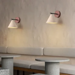 Wabi-Sabi Wall Sconce Yellow Travertine Natural Stone LED Lighting Fixture Indoor Lighting 85-265V