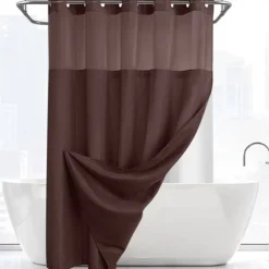 Waffle Weave Shower Curtain 180cm*180cm(70
