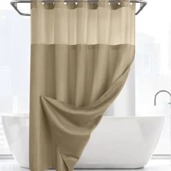 Waffle Weave Shower Curtain 180cm*180cm(70