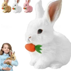 Wagging Robot Dog Toy - Electric Plush Puppy Simulation Pet - Halloween Christmas Decorations Office Desktop Ornaments(Random Style)