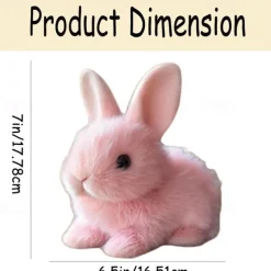 Wagging Robot Dog Toy - Electric Plush Puppy Simulation Pet - Halloween Christmas Decorations Office Desktop Ornaments(Random Style)