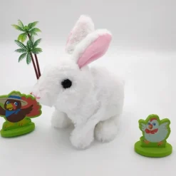 Wagging Robot Dog Toy - Electric Plush Puppy Simulation Pet - Halloween Christmas Decorations Office Desktop Ornaments(Random Style)