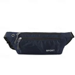 Waist Bag Men and Women Outdoor Sports Mobile Phone Waist Bag Nylon Waterproof Running Waist Bag Close-fitting Messenger Bag