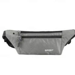 Waist Bag Men and Women Outdoor Sports Mobile Phone Waist Bag Nylon Waterproof Running Waist Bag Close-fitting Messenger Bag
