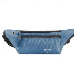 Waist Bag Men and Women Outdoor Sports Mobile Phone Waist Bag Nylon Waterproof Running Waist Bag Close-fitting Messenger Bag