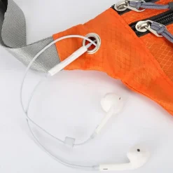 Waist Bag Men and Women Outdoor Sports Mobile Phone Waist Bag Nylon Waterproof Running Waist Bag Close-fitting Messenger Bag