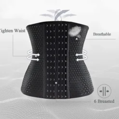 Waist Trainer Cincher Shapewear Women Corset Slimming Belt Belly Belt Binder Belly Sheath Modeling Harness Body Shaper 3 Breasted