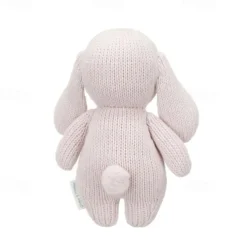 Waldorf Doll Accessories Handmade Soft Baby Bunny Girl Accompany Rag Dolls Birthday Gift Knitted Doll Cute Girls Plush Doll Stuffed Toy Personalized Woven Doll Kit