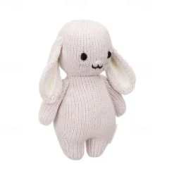 Waldorf Doll Accessories Handmade Soft Baby Bunny Girl Accompany Rag Dolls Birthday Gift Knitted Doll Cute Girls Plush Doll Stuffed Toy Personalized Woven Doll Kit