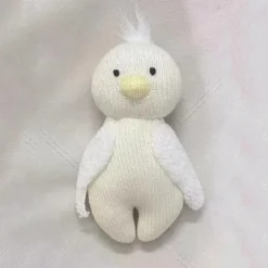 Waldorf Doll Accessories Handmade Soft Baby Bunny Girl Accompany Rag Dolls Birthday Gift Knitted Doll Cute Girls Plush Doll Stuffed Toy Personalized Woven Doll Kit