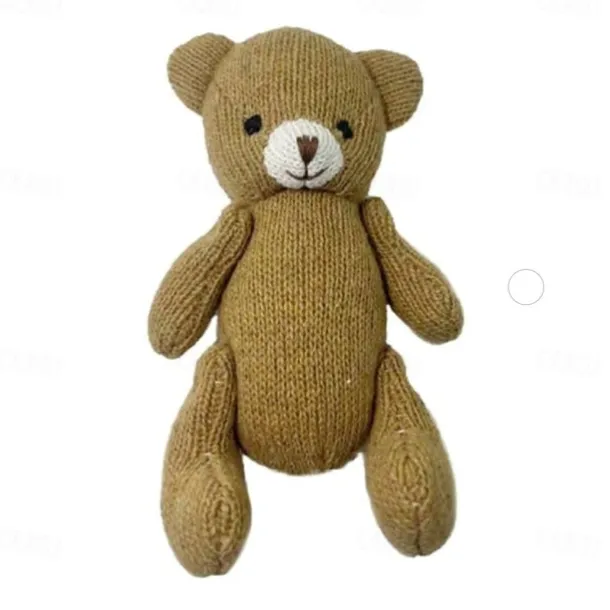 Waldorf Doll Accessories Handmade Soft Girl Accompany Rag Dolls Birthday Gift Knitted Doll Cute Girls Plush Doll Stuffed Toy Personalized Woven Doll Kit