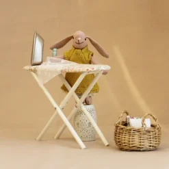 Waldorf Doll Accessories Handmade Soft Bunny Girl Accompany Rag Dolls Birthday Gift Knitted Doll Cute Girls Plush Doll Stuffed Toy Personalized Woven Doll Kit