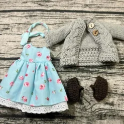 Waldorf Doll Change Clothes Material Bag Personality Set Waldorf Handmade Muppet Doll