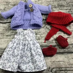 Waldorf Doll Change Clothes Material Bag Personality Set Waldorf Handmade Muppet Doll